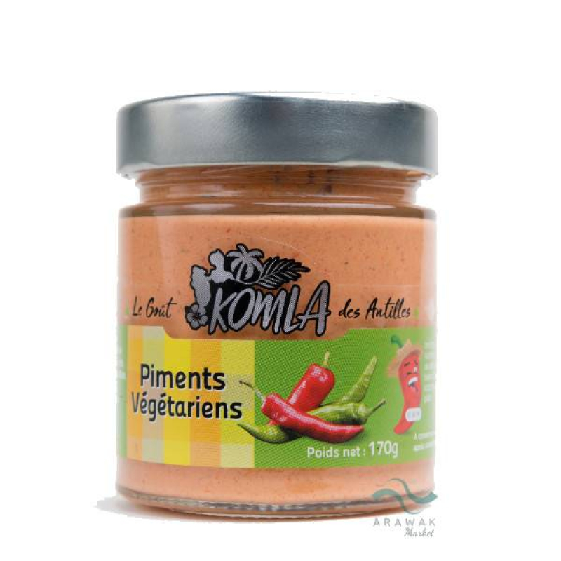 Purée de Piment Végétarien "Komla" 190g