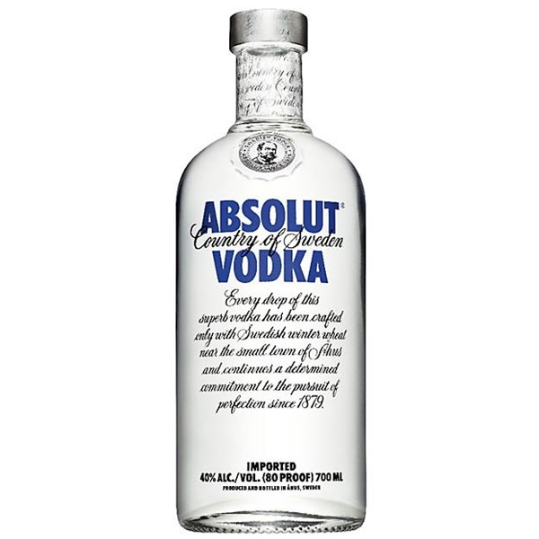 Vodka Absolut Blue 40° 70cl