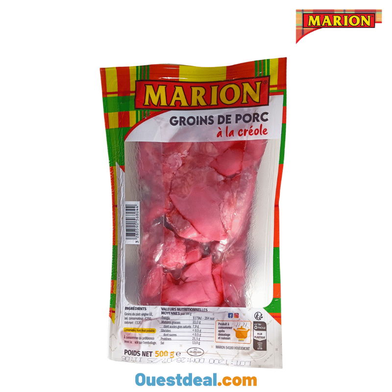 Groin de Porc Sous Vide 500g - Marion