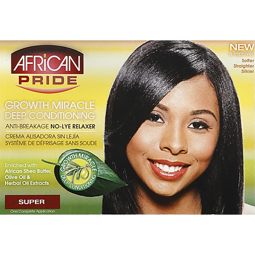 Olive Miracle Relaxer Kit Super - African Pride