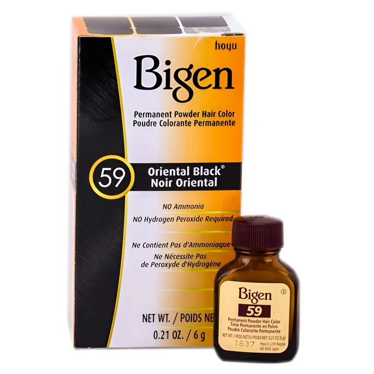 Bigen Tinte Oriental Black 59 (Noir Naturel) 59g